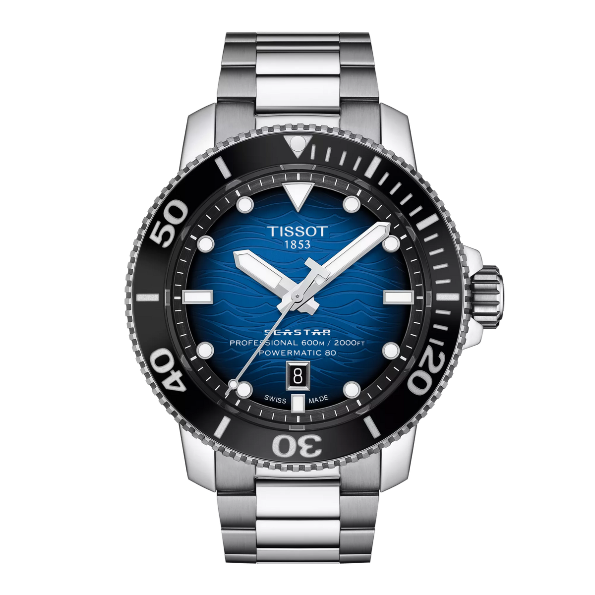 Tissot Seastar 2000 46mm T120.607.11.041.01 — detail view
