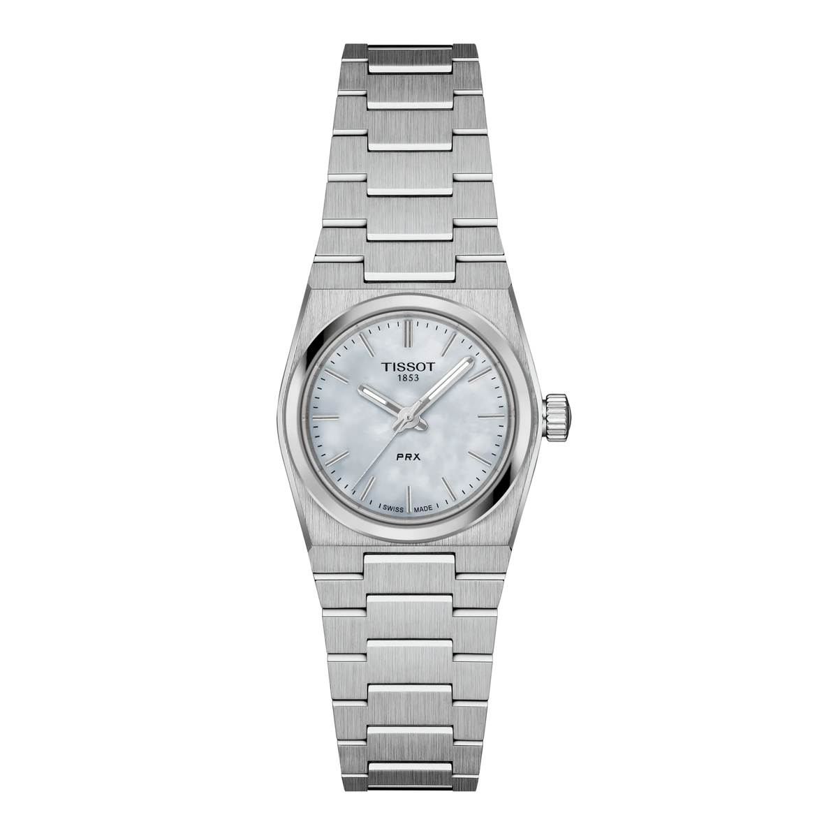 Tissot PRX 25mm T137.010.11.111.00 — detail view