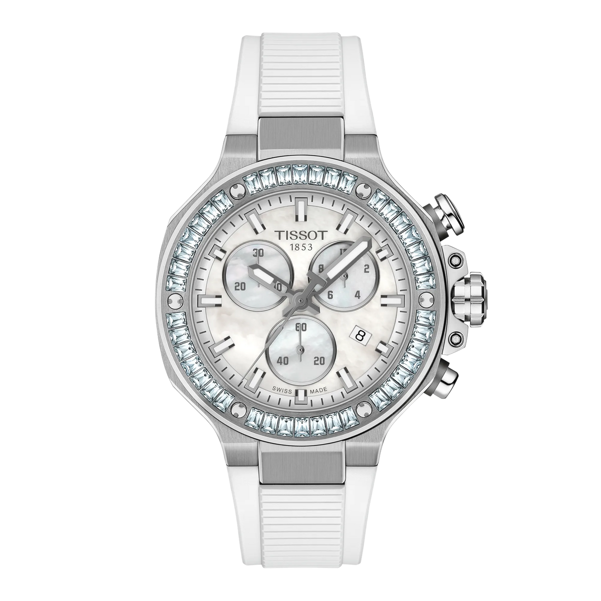 Tissot T-Race 38mm T141.817.97.111.00 — detail view