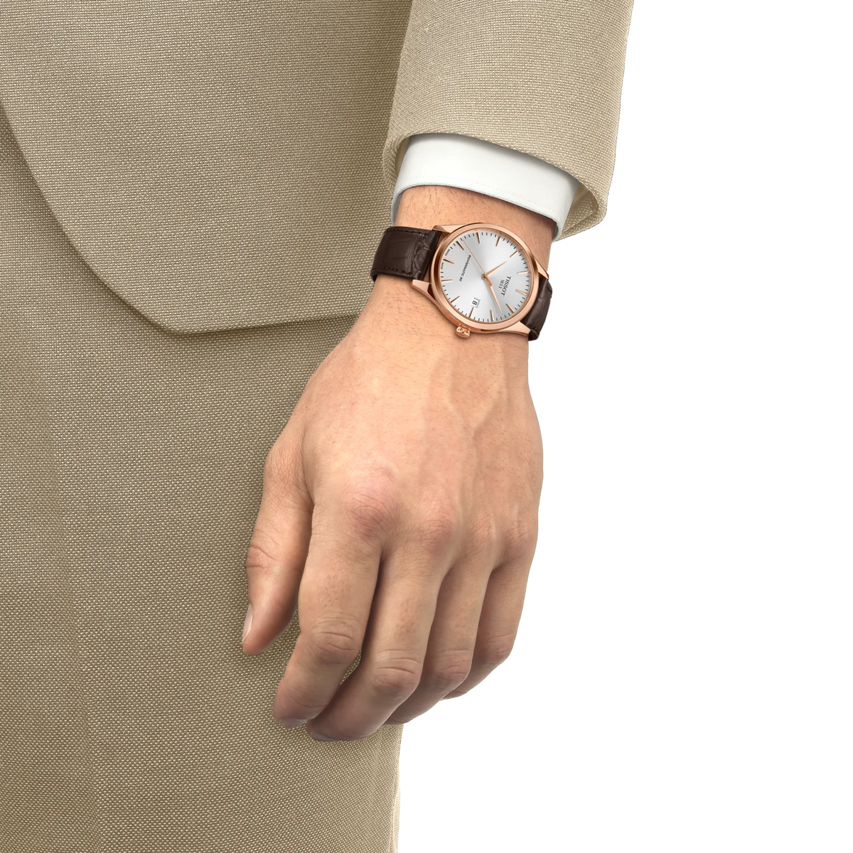 Tissot Classic Dream 40mm T158.407.36.031.00 — detail view