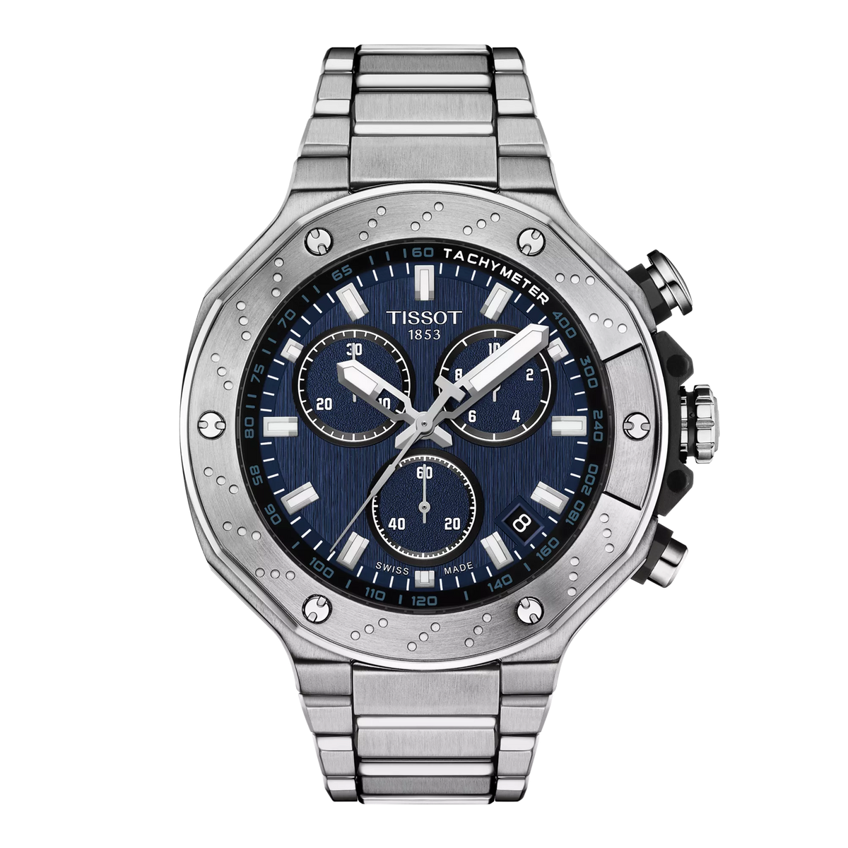 Tissot T-Race 45mm T141.417.11.041.00 — detail view