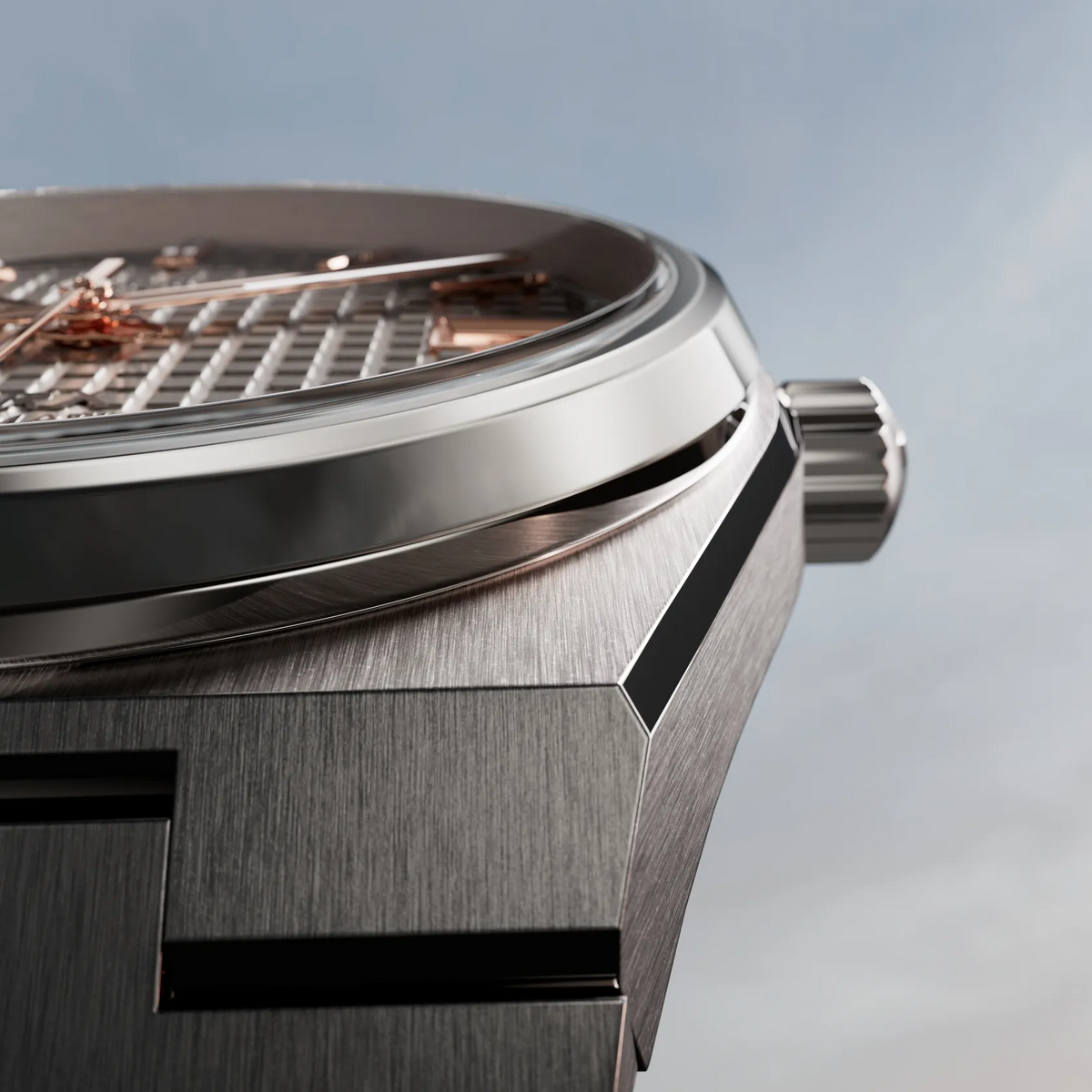 Tissot PRX Titanium 38mm T137.807.44.061.00 — detail view