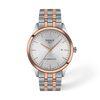 Silver dial · Grey and Rose Gold bracelet