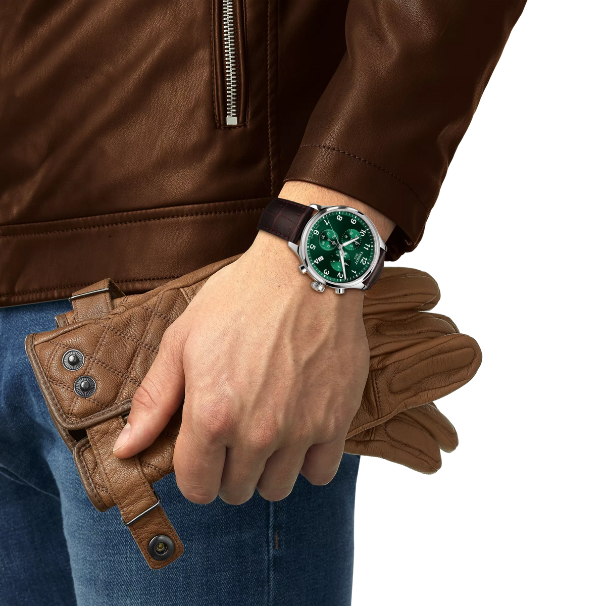 Tissot Chrono XL Classic 45mm T116.617.16.092.00 — detail view
