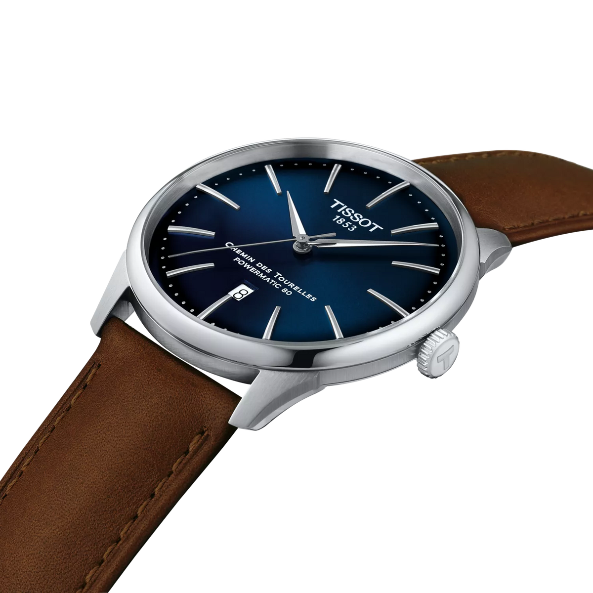 Tissot Chemin des Tourelles 42mm T139.407.16.041.00 — detail view