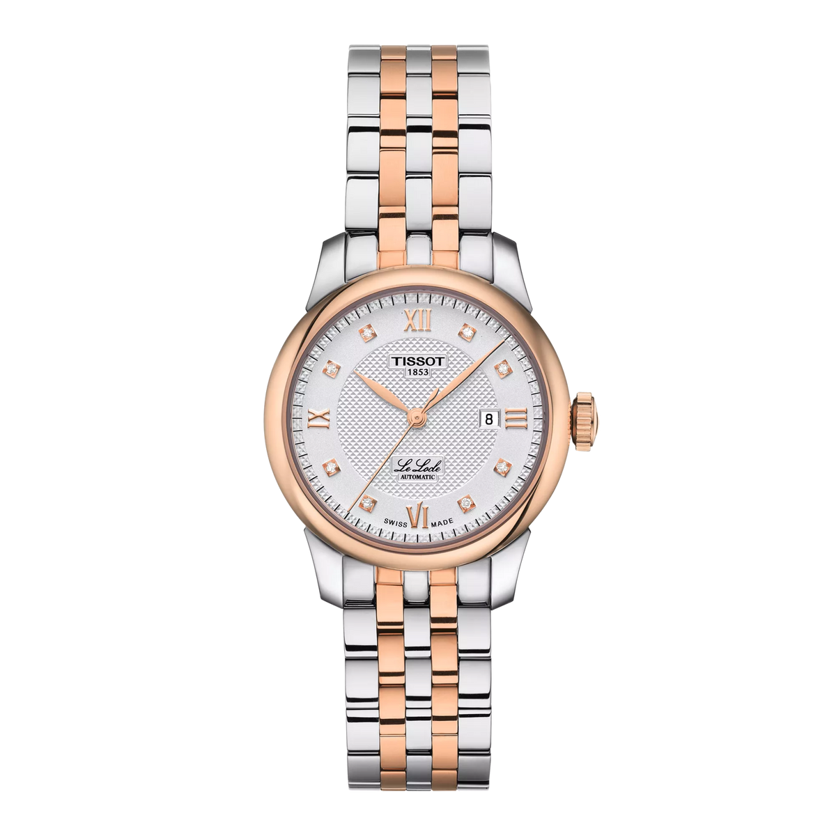 Tissot Le Locle 29mm T006.207.22.036.00 — detail view