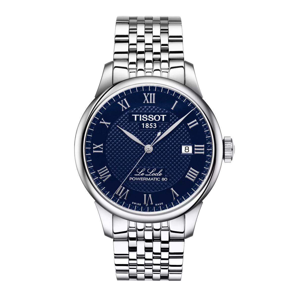 Tissot Le Locle 39.3mm T006.407.11.043.00 — detail view