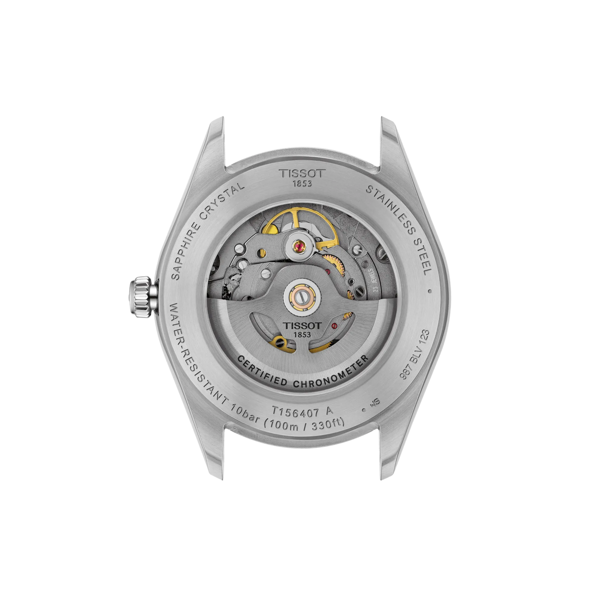 Tissot Ballade 39mm T156.408.22.033.00 — detail view