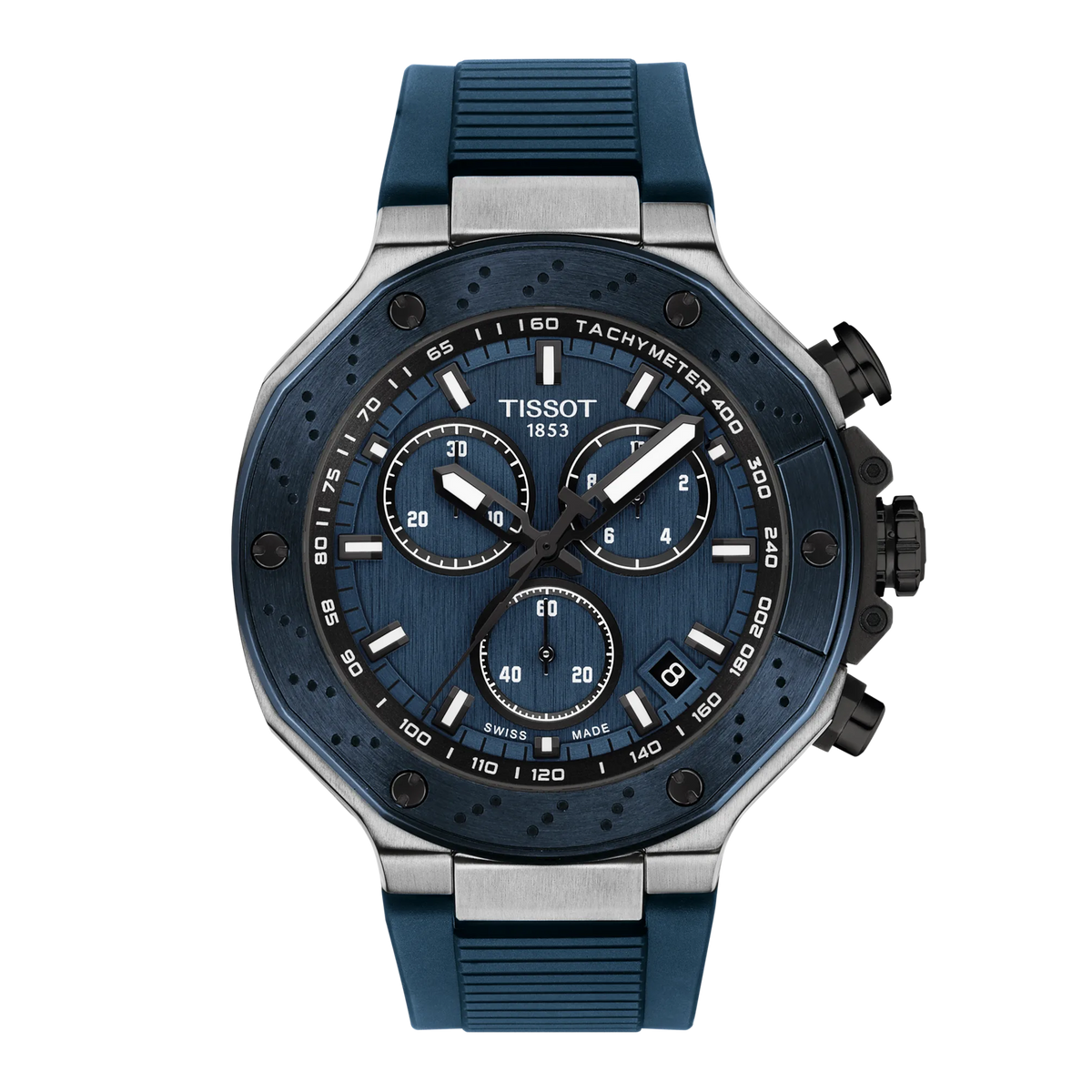 Tissot T-Race 45mm T141.417.27.041.00 — detail view