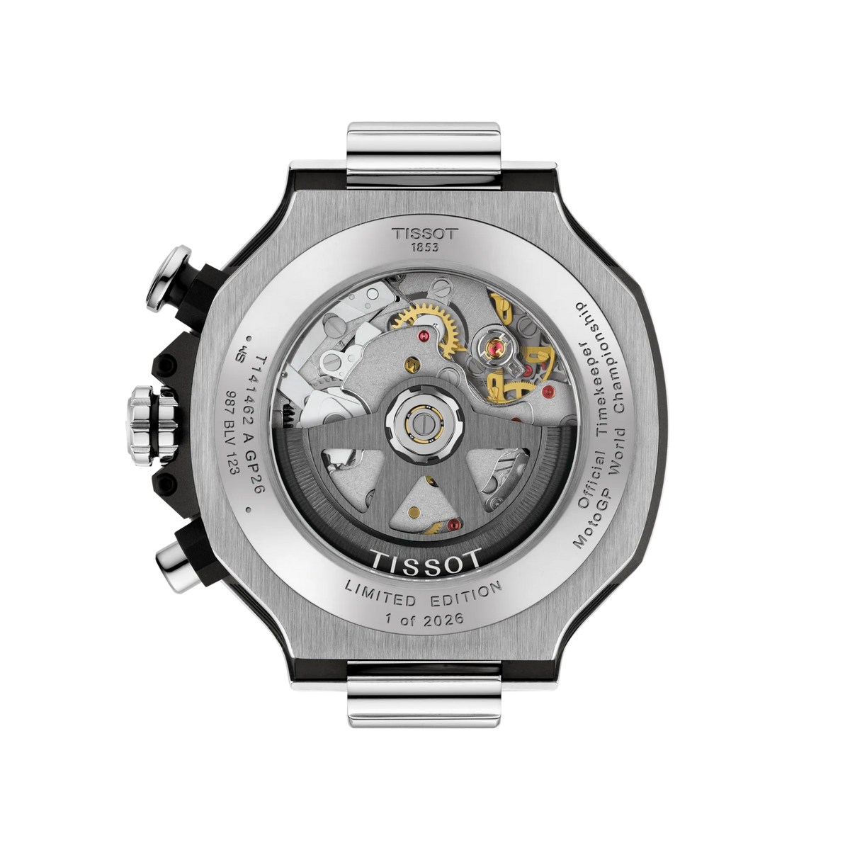 Tissot T-Race MotoGP 2026 45mm T141.462.27.051.00 — detail view