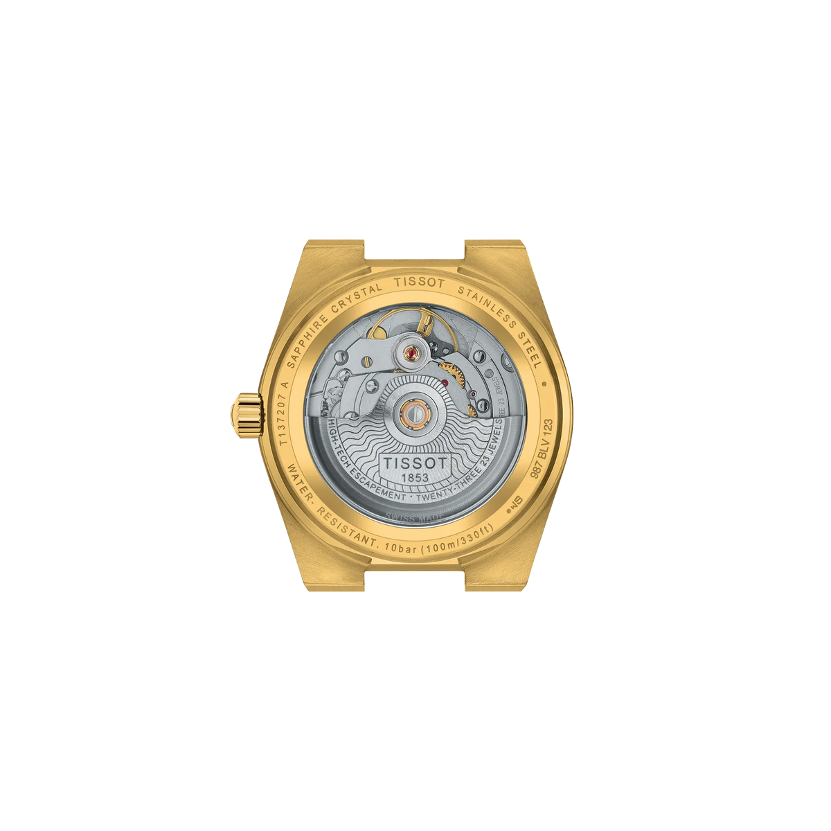 Tissot PRX 35mm T137.207.33.021.00 — detail view