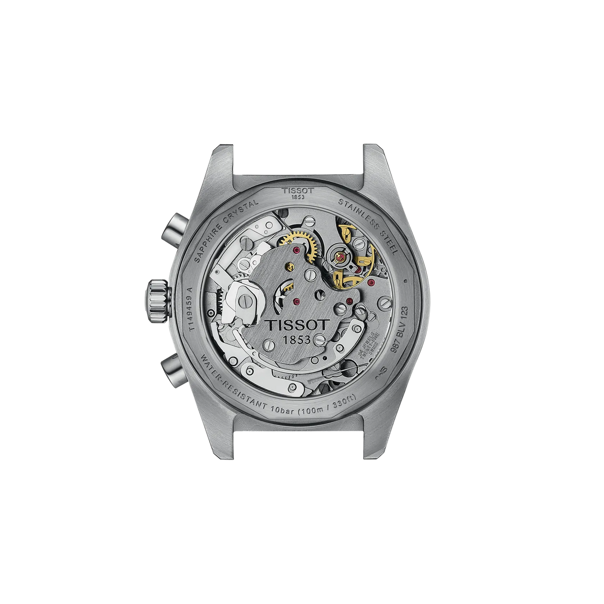 Tissot PR516 41mm T149.459.21.051.00 — detail view