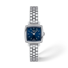 Blue dial · Grey bracelet