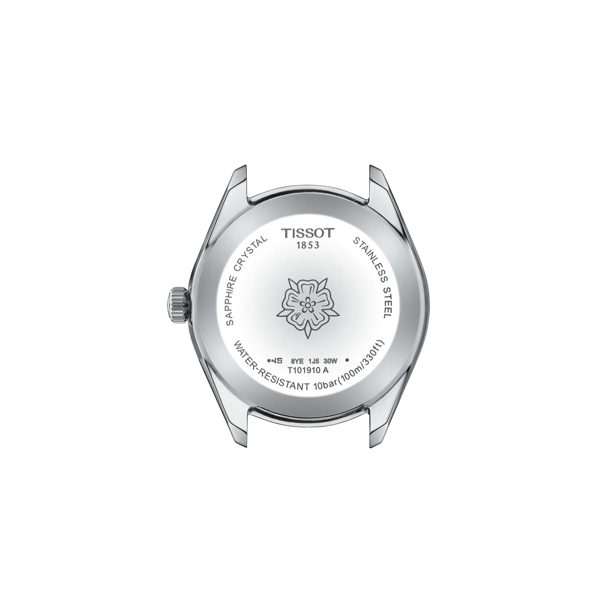 Tissot PR 100 Sport Chic 36mm T101.910.11.116.00 — detail view