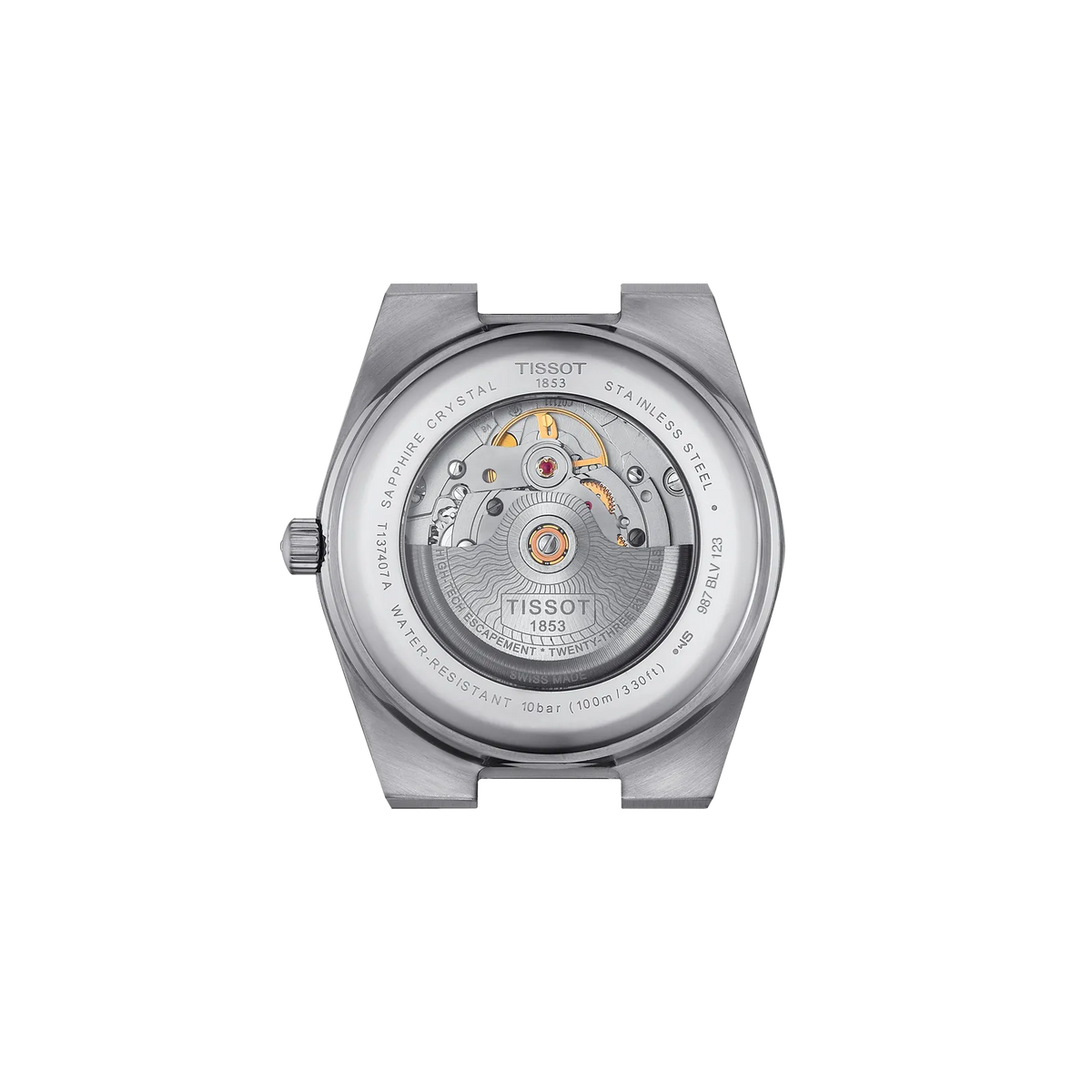 Tissot PRX 40mm T137.407.11.051.00 — detail view