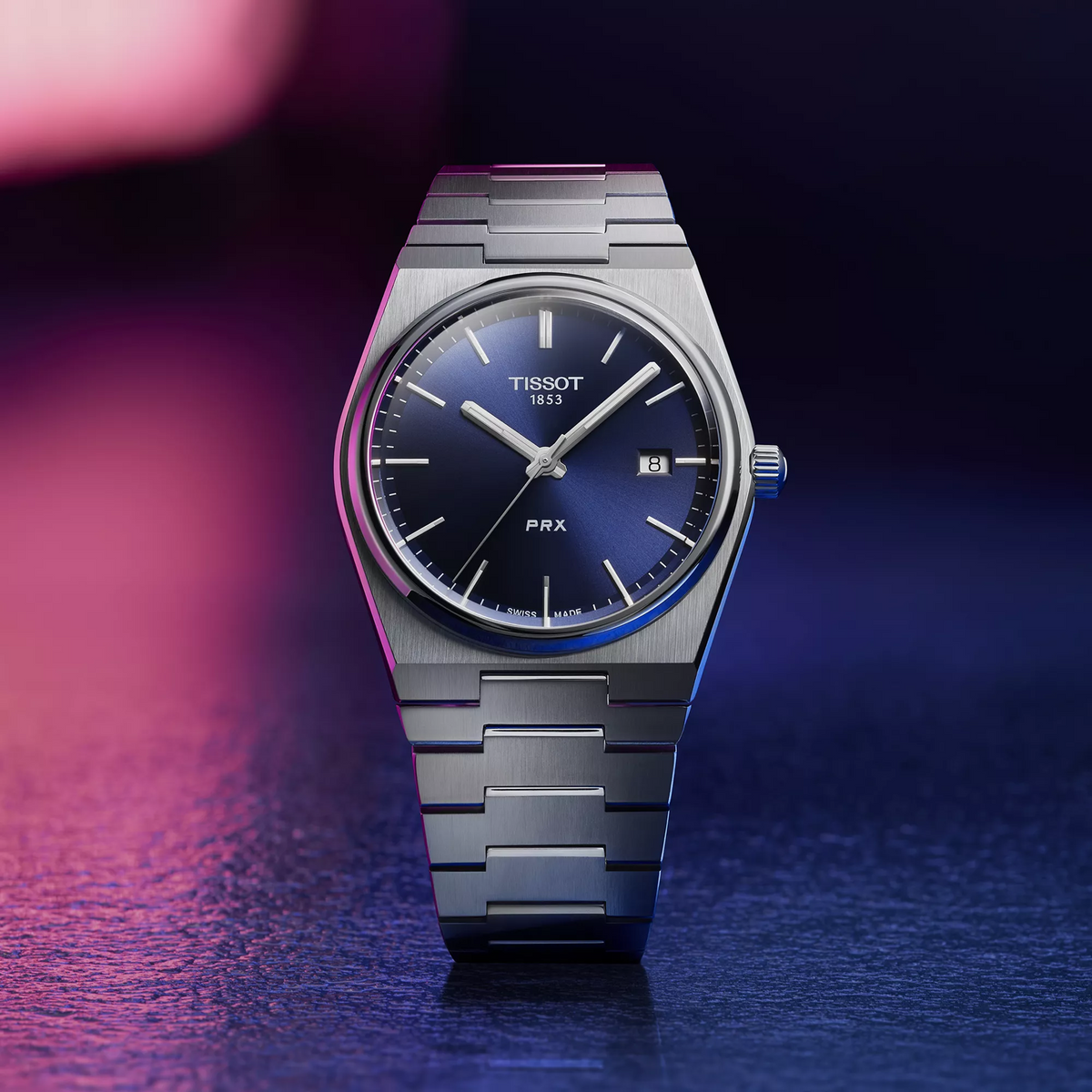 Tissot PRX 40mm T137.410.11.041.00 — detail view