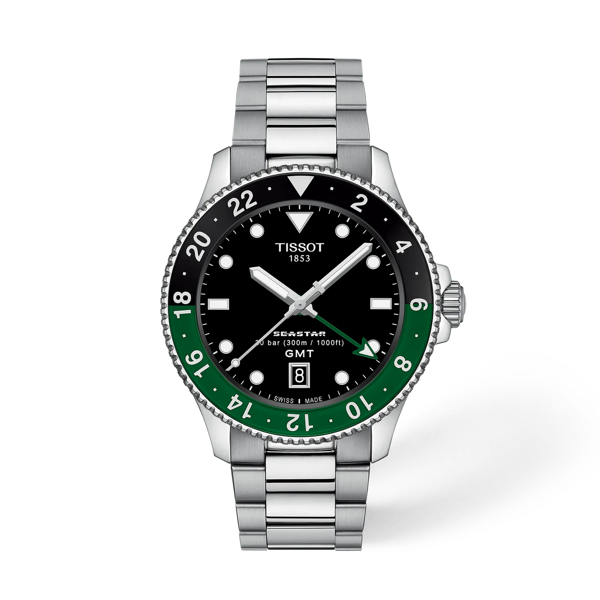 Tissot Seastar 1000 GMT 40mm T120.852.11.051.00 — product view