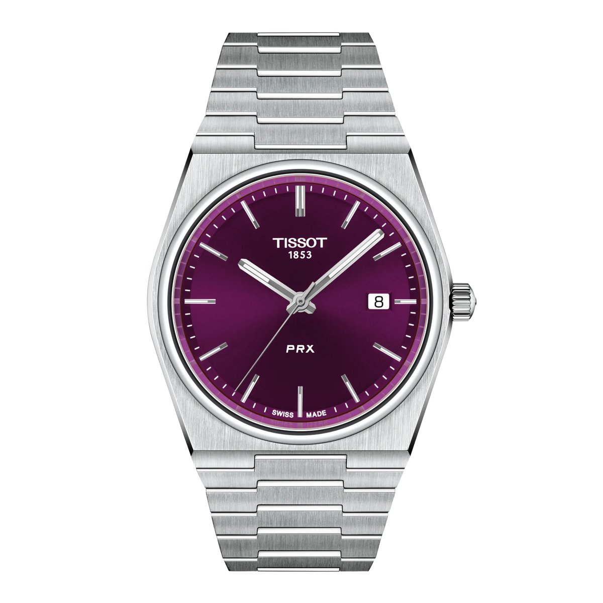 Tissot PRX 40mm T137.410.11.401.00 — detail view