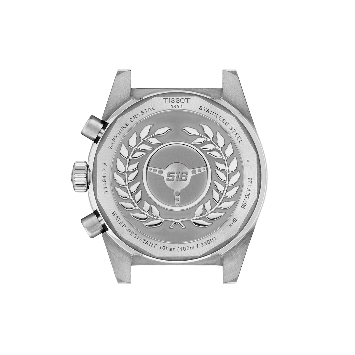 Tissot PR516 40mm T149.417.11.041.01 — detail view
