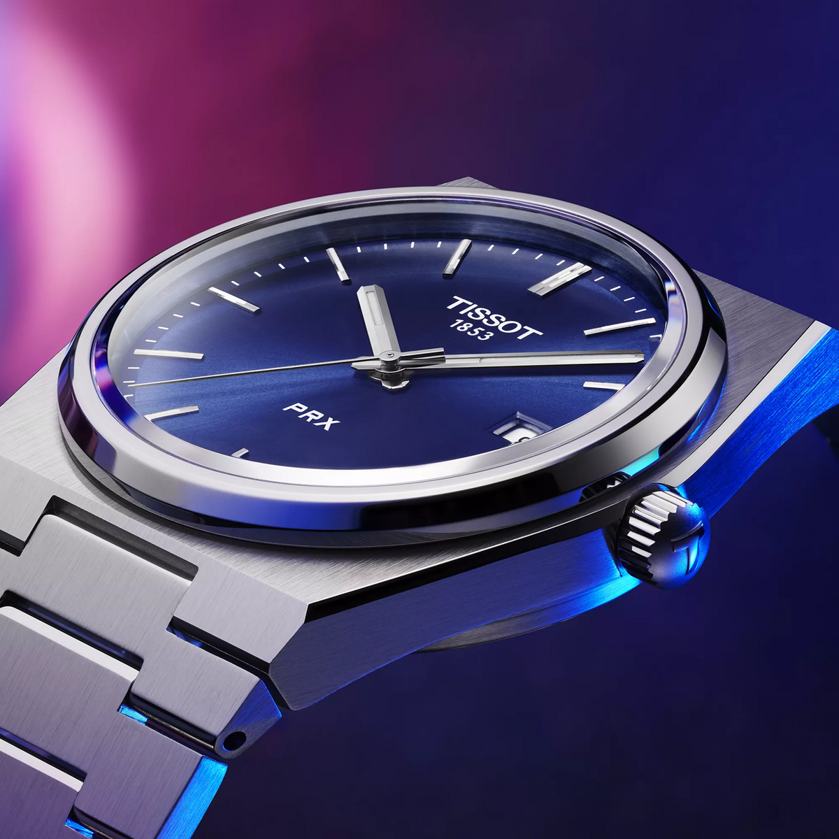 Tissot PRX 40mm T137.410.11.041.00 — detail view