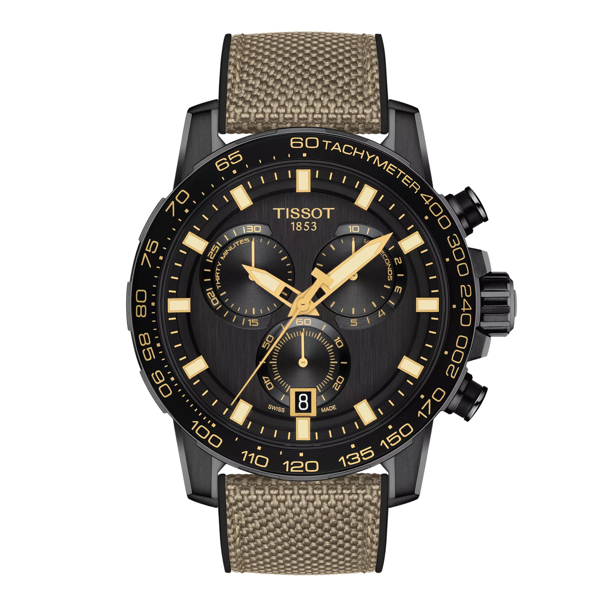 Tissot Supersport Chrono 45.5mm T125.617.37.051.01 — detail view