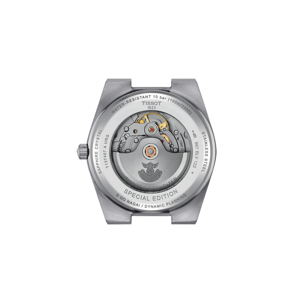 Tissot PRX UFO Robot Grendizer 40mm T137.407.11.041.02 — detail view