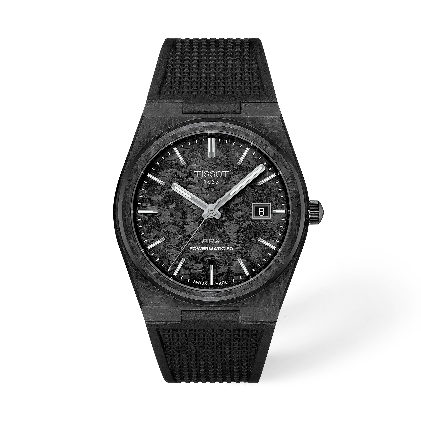 Tissot PRX Carbon 40.5mm T137.907.97.201.00 — product view