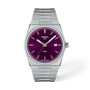 Purple dial · Grey bracelet