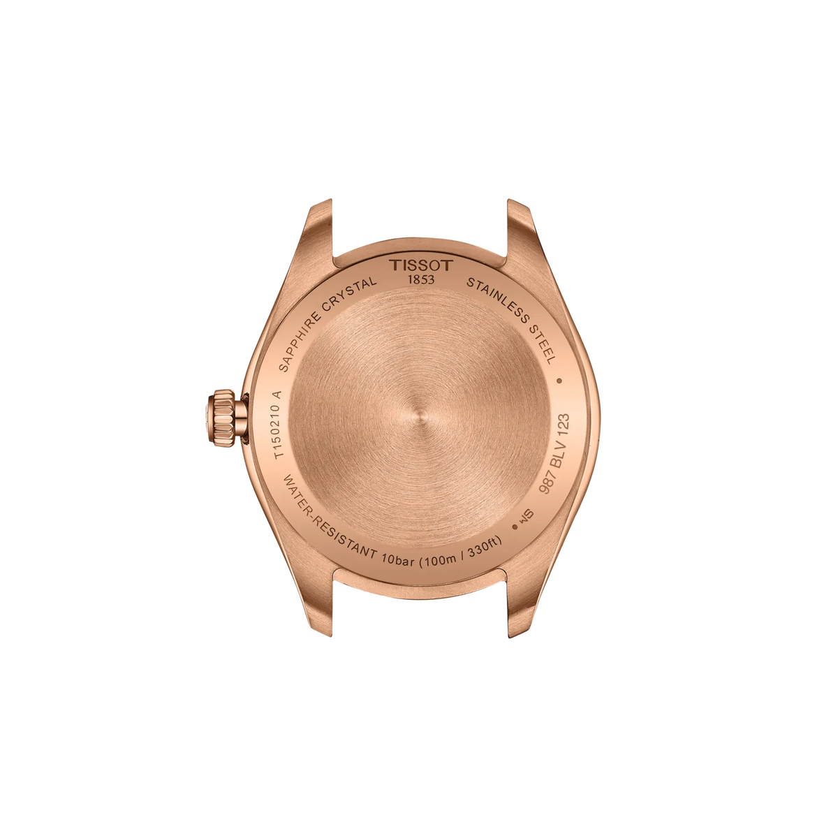 Tissot PR 100 34mm T150.210.33.111.00 — detail view