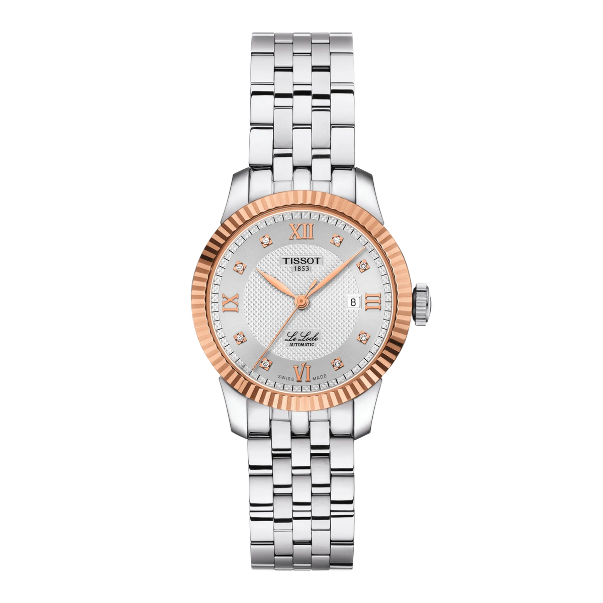 Tissot Le Locle Gold 29mm T932.207.41.036.00 — detail view