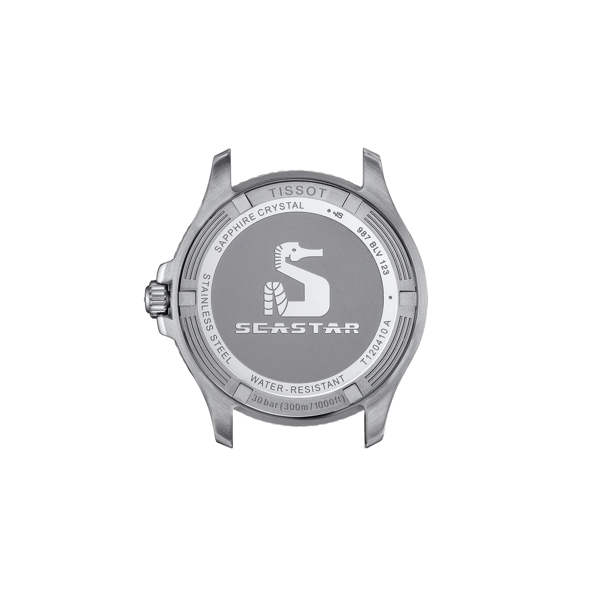 Tissot Seastar 1000 40mm T120.410.11.091.00 — detail view