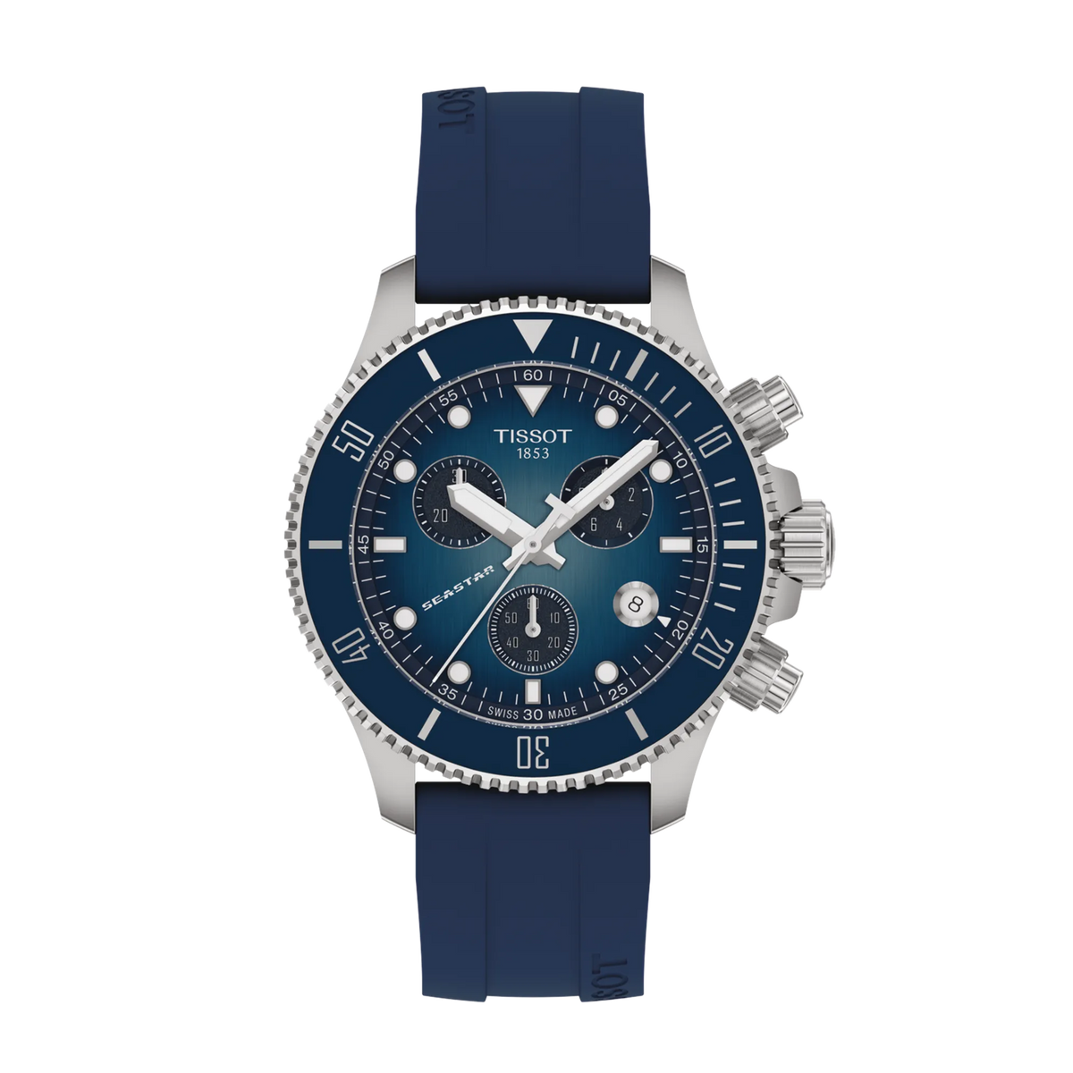 Tissot Seastar 1000 38mm T120.217.17.041.00 — detail view