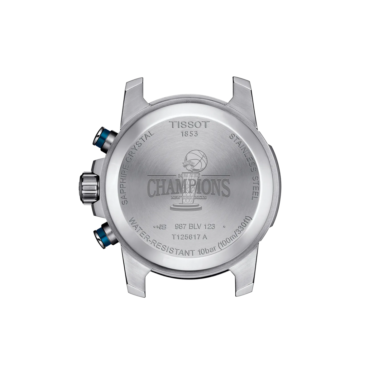 Tissot Supersport New York Knicks NBA 2026 Championship Special Edition T125.617.11.041.01 — detail view