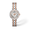 White dial · Grey and Rose Gold bracelet
