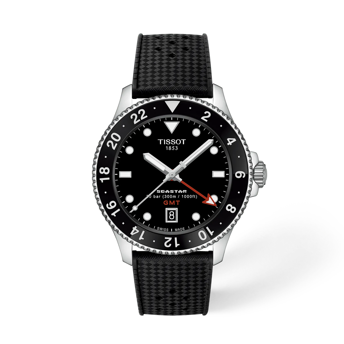 Tissot Seastar 1000 GMT 40mm T120.852.17.051.00 — product view