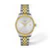 Silver dial · Grey and Golden bracelet