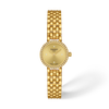 Champagne dial · Golden bracelet