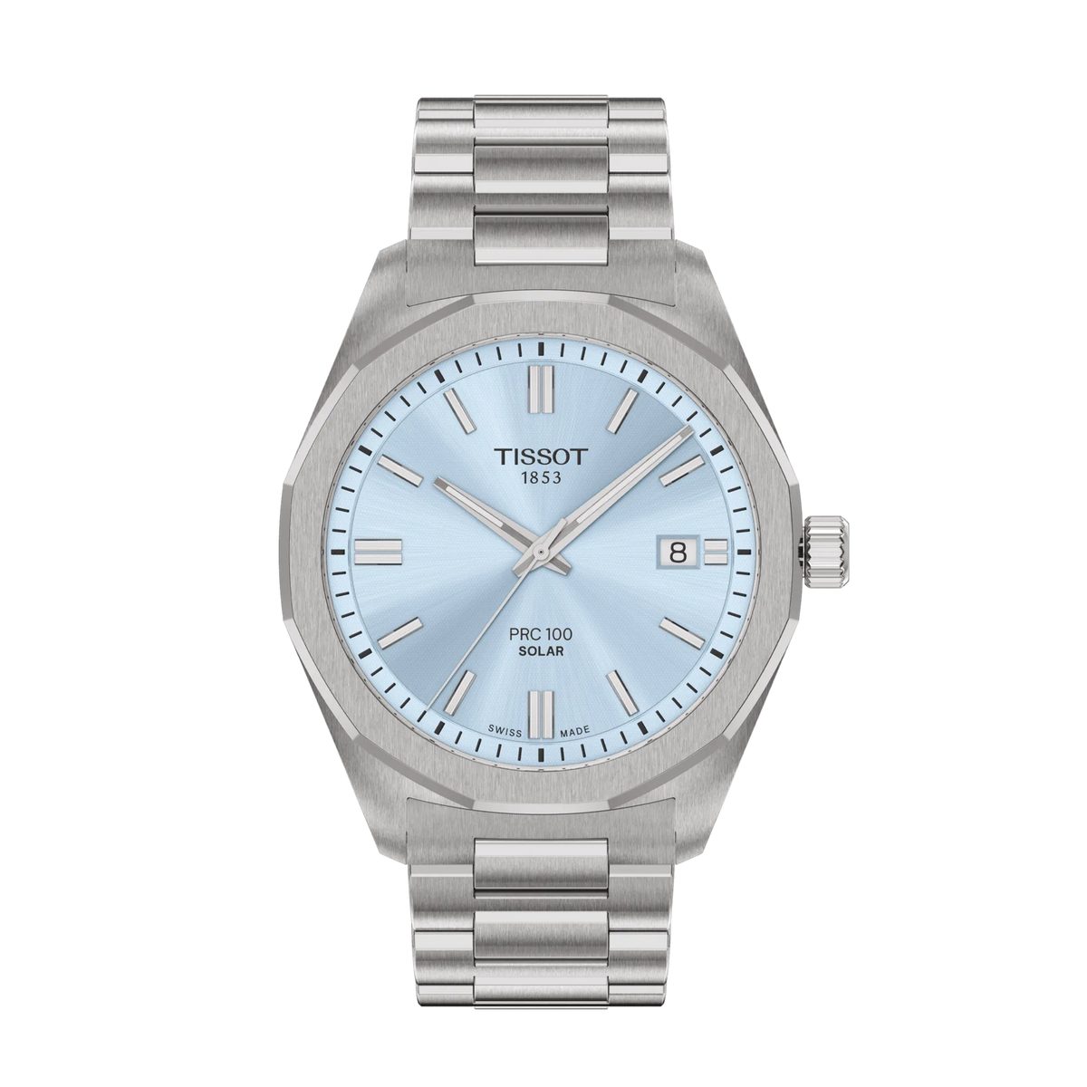 Tissot PRC 100 Solar 39mm T151.422.11.351.00 — detail view