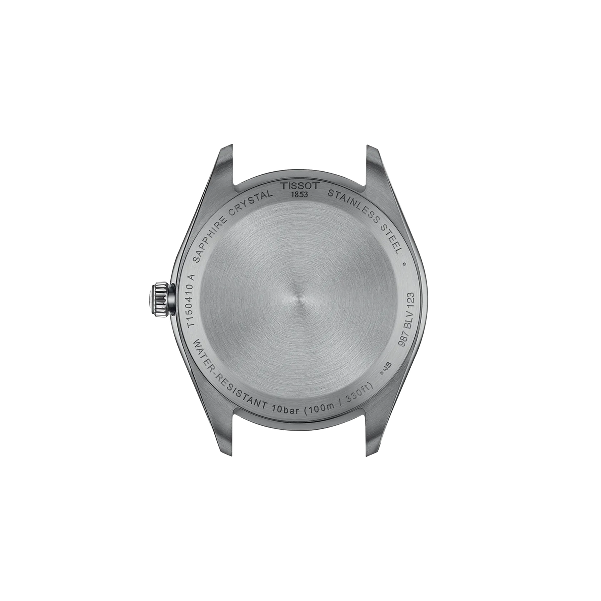 Tissot PR 100 40mm T150.410.11.041.00 — detail view