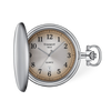 Brown dial · Grey strap