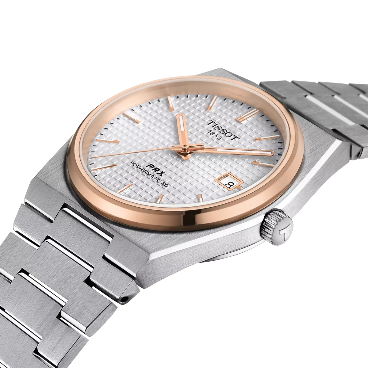 Tissot PRX 40mm T137.407.21.031.00 — detail view