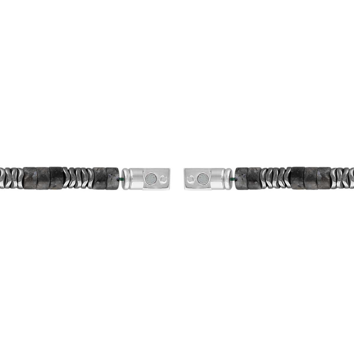 Bulova Labradorite & Hematite Bracelet — BVB1026-WSBF — product detail