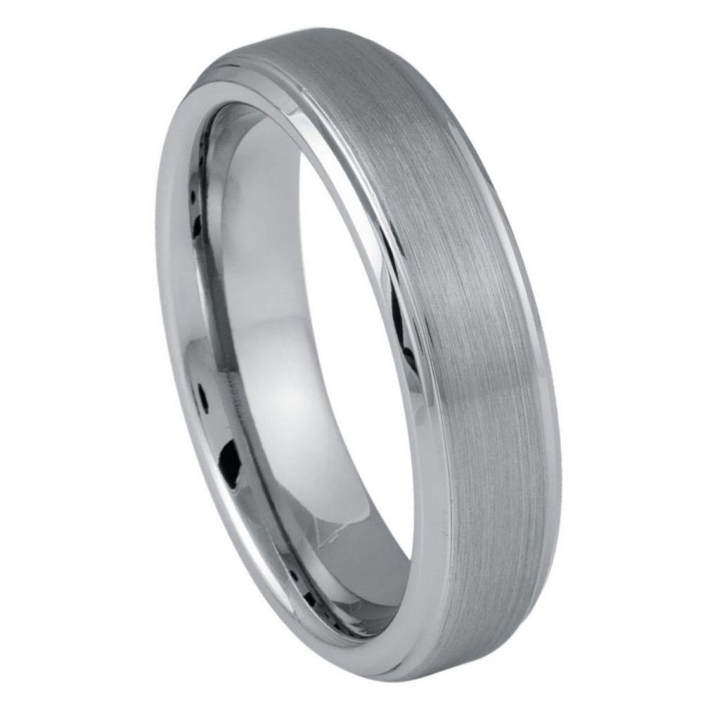 Aurelia Sovereign — Brushed Tungsten Band — 6 mm — Silver tone