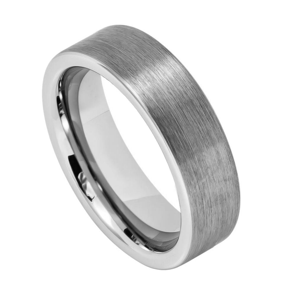 Astra Sovereign — Brushed Tungsten Band — 6 mm — Silver tone