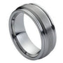 Veyra Sovereign — Brushed Tungsten Band — 8 mm — Silver tone
