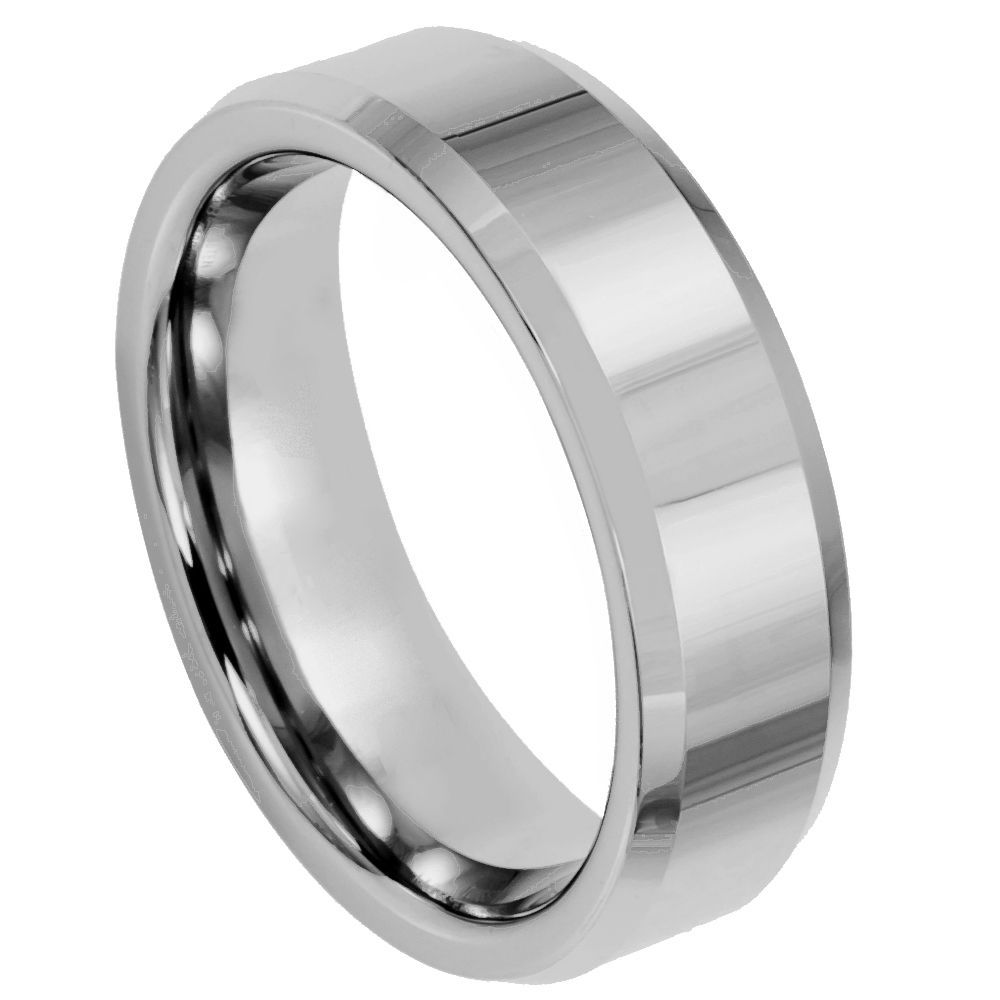 Vesper Sovereign — Tungsten Band — 6 mm — Silver tone