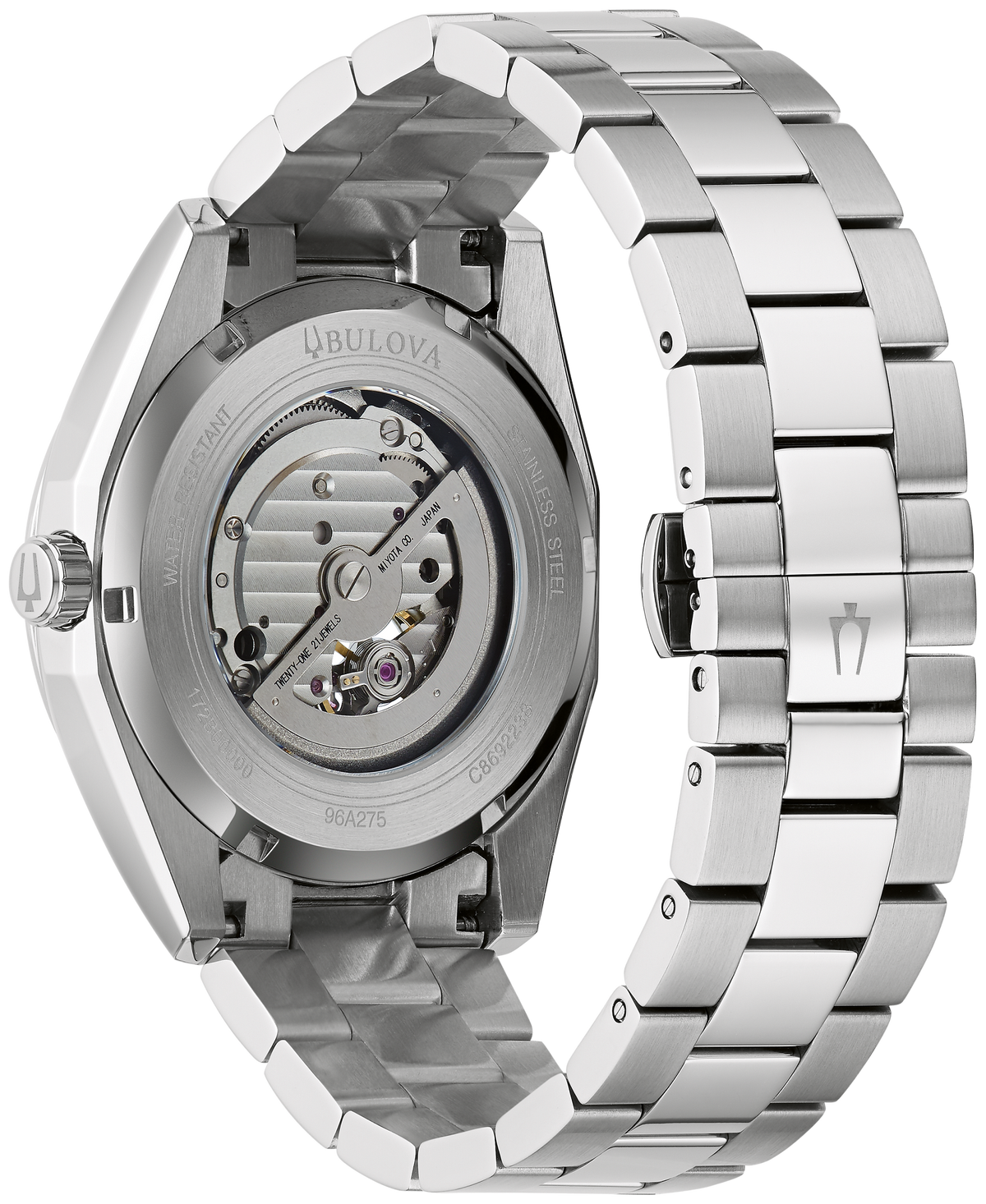 Bulova 96A275 — rear view
