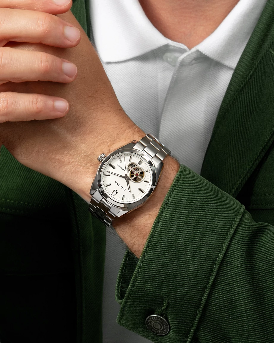 Bulova 96A345 — worn on wrist