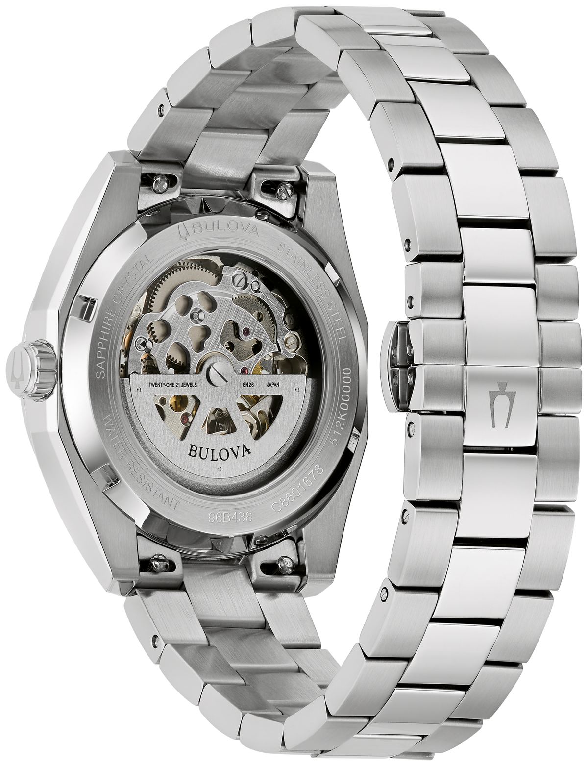 Bulova 96B436 — rear view