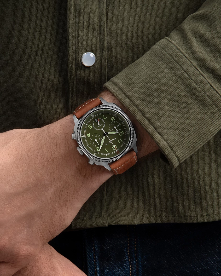 Bulova 96B482 — worn on wrist